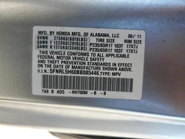 2011 Honda Odyssey EXL