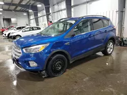 Ford salvage cars for sale: 2018 Ford Escape SE