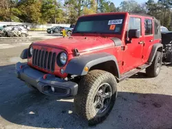 Salvage cars for sale at Greenwell Springs, LA auction: 2018 Jeep Wrangler Unlimited Sport