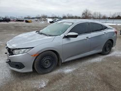 Salvage cars for sale from Copart London, ON: 2018 Honda Civic EX