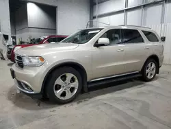 Dodge Durango Limited salvage cars for sale: 2014 Dodge Durango Limited