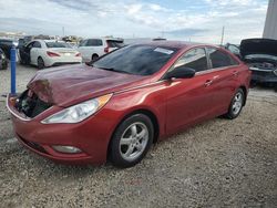 Salvage cars for sale at Jacksonville, FL auction: 2013 Hyundai Sonata GLS