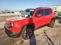 Salvage cars for sale at Kansas City, KS auction: 2018 Jeep Renegade Latitude