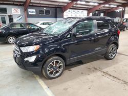 Salvage cars for sale at East Granby, CT auction: 2018 Ford Ecosport SE