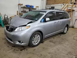 Toyota salvage cars for sale: 2012 Toyota Sienna XLE