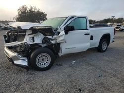 Salvage cars for sale at Riverview, FL auction: 2022 GMC Sierra Limited C1500