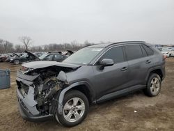 Salvage cars for sale at Des Moines, IA auction: 2020 Toyota Rav4 XLE