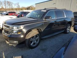 Salvage cars for sale at Spartanburg, SC auction: 2016 Chevrolet Suburban K1500 LT