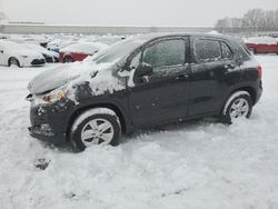 Salvage cars for sale at Davison, MI auction: 2022 Chevrolet Trax LS