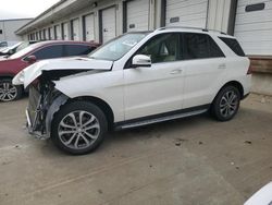 Salvage cars for sale at Louisville, KY auction: 2016 Mercedes-Benz GLE 350 4matic