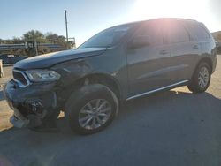 Salvage cars for sale at Orlando, FL auction: 2022 Dodge Durango SXT