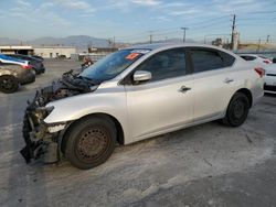 Salvage cars for sale at Sun Valley, CA auction: 2017 Nissan Sentra S