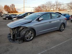 Salvage cars for sale at Moraine, OH auction: 2017 Hyundai Elantra SE