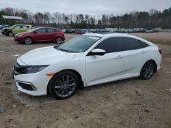 Honda salvage cars for sale: 2021 Honda Civic EX