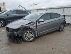 Salvage cars for sale at Kansas City, KS auction: 2018 Hyundai Elantra SEL