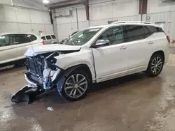 Salvage cars for sale at Franklin, WI auction: 2020 GMC Terrain Denali