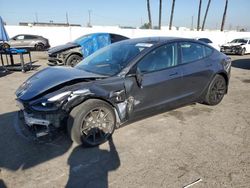 Salvage cars for sale at Van Nuys, CA auction: 2023 Tesla Model 3