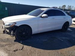 Salvage cars for sale at auction: 2018 Mercedes-Benz C 300 4matic