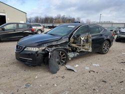 Salvage cars for sale at auction: 2015 Acura TLX