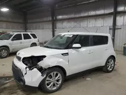 Salvage cars for sale at Des Moines, IA auction: 2015 KIA Soul +