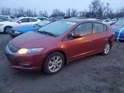 Honda salvage cars for sale: 2010 Honda Insight EX