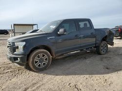 Salvage cars for sale at Amarillo, TX auction: 2016 Ford F150 Supercrew