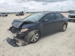 Honda salvage cars for sale: 2007 Honda Civic LX