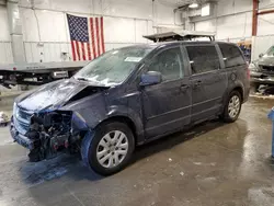 Salvage cars for sale at Mcfarland, WI auction: 2016 Dodge Grand Caravan SE