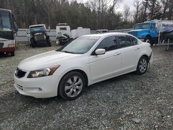 Salvage cars for sale from Copart Mebane, NC: 2008 Honda Accord EX