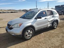 Salvage cars for sale from Copart Colorado Springs, CO: 2010 Honda CR-V LX