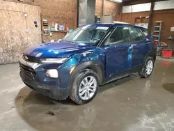 Salvage cars for sale at Ebensburg, PA auction: 2021 Chevrolet Trailblazer LS