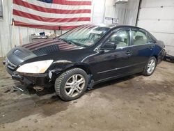 Salvage cars for sale from Copart Lyman, ME: 2006 Honda Accord SE