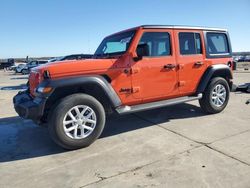 Salvage cars for sale at Grand Prairie, TX auction: 2023 Jeep Wrangler Sport