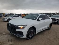 Salvage cars for sale from Copart Houston, TX: 2022 Audi Q8 Prestige S-Line