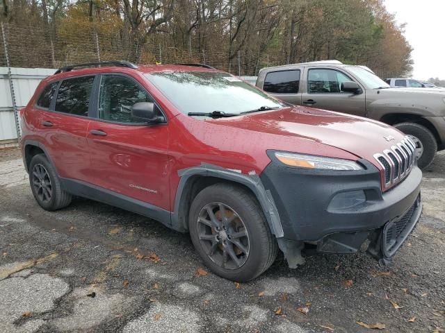 2016 Jeep Cherokee Sport