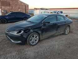 Salvage cars for sale at Rapid City, SD auction: 2015 Chrysler 200 Limited