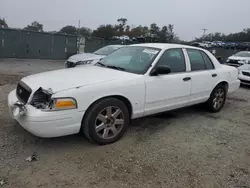 Ford Crown Victoria salvage cars for sale: 2007 Ford Crown Victoria Police Interceptor