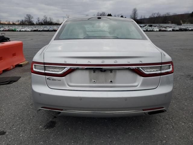 2017 Lincoln Continental Select