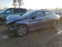 Salvage cars for sale at San Martin, CA auction: 2015 Honda Accord LX