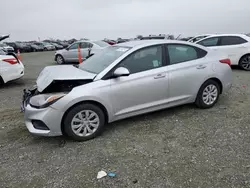 Salvage cars for sale at Antelope, CA auction: 2021 Hyundai Accent SE