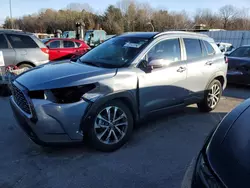 Salvage cars for sale from Copart Assonet, MA: 2023 Toyota Corolla Cross XLE