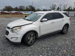 Salvage cars for sale at Riverview, FL auction: 2016 Chevrolet Equinox LTZ