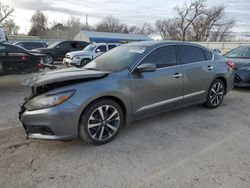 Salvage cars for sale at Wichita, KS auction: 2016 Nissan Altima 2.5