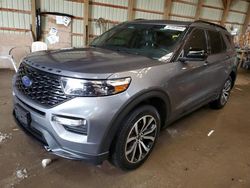 Ford salvage cars for sale: 2022 Ford Explorer ST-Line