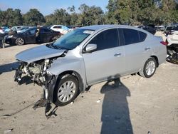 Salvage cars for sale at Ocala, FL auction: 2019 Nissan Versa S