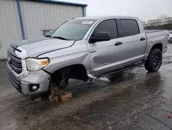 Toyota Tundra Crewmax sr5 salvage cars for sale: 2015 Toyota Tundra Crewmax SR5