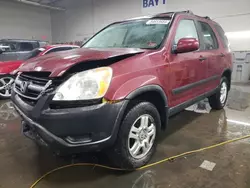 Salvage cars for sale at Elgin, IL auction: 2004 Honda CR-V EX