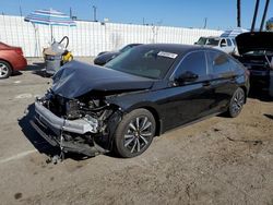 Salvage cars for sale at Van Nuys, CA auction: 2024 Honda Civic EXL