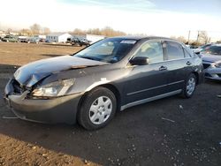 Salvage cars for sale at Hillsborough, NJ auction: 2005 Honda Accord LX