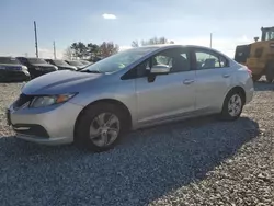 Salvage cars for sale from Copart Mebane, NC: 2015 Honda Civic LX